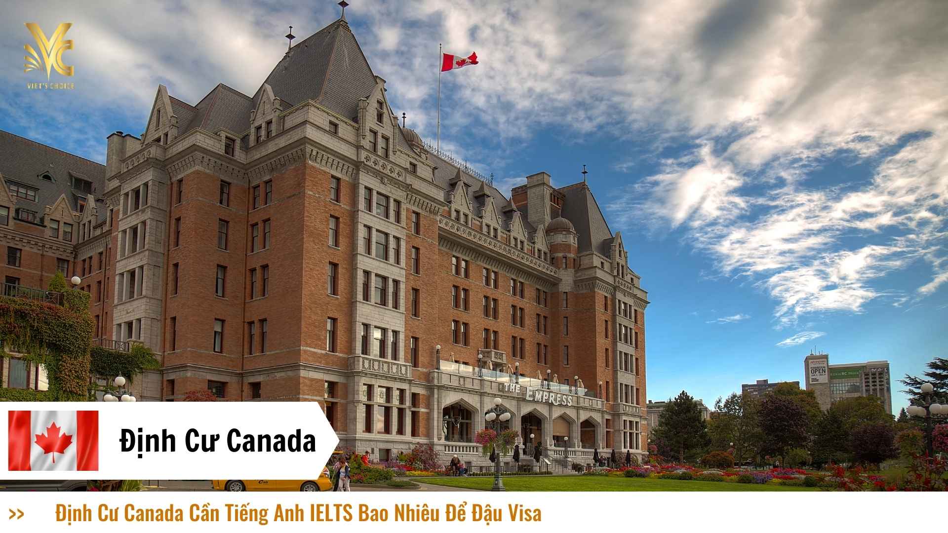 Định Cư Canada Cần Tiếng Anh IELTS Bao Nhiêu Để Đậu Visa