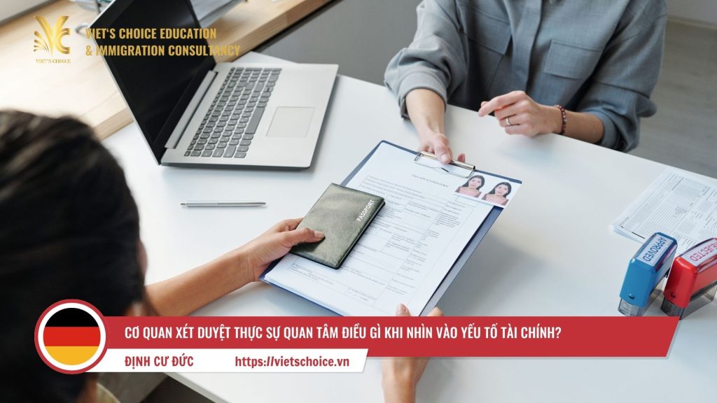 chứng minh tài chính visa đức