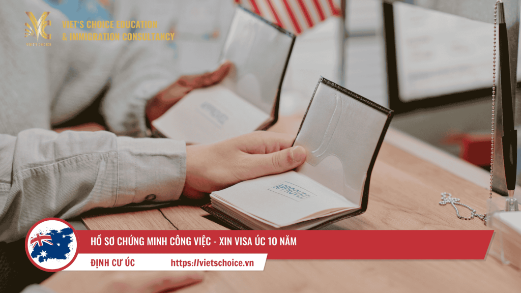 hồ sơ xin Visa Úc 10 năm