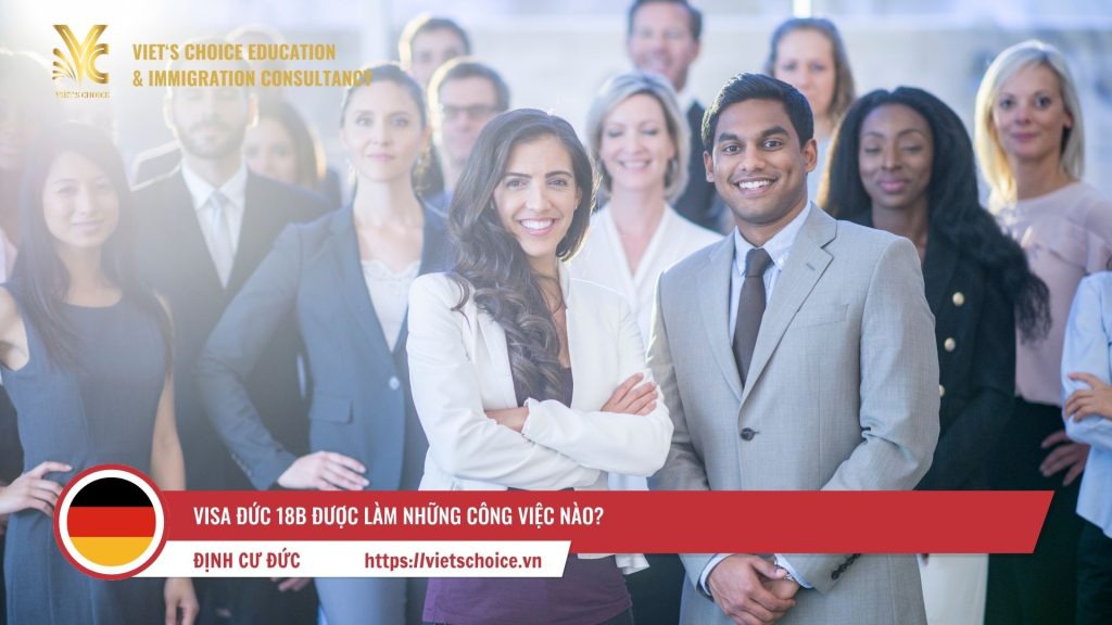 visa duc 18b duoc lam cong viec nao