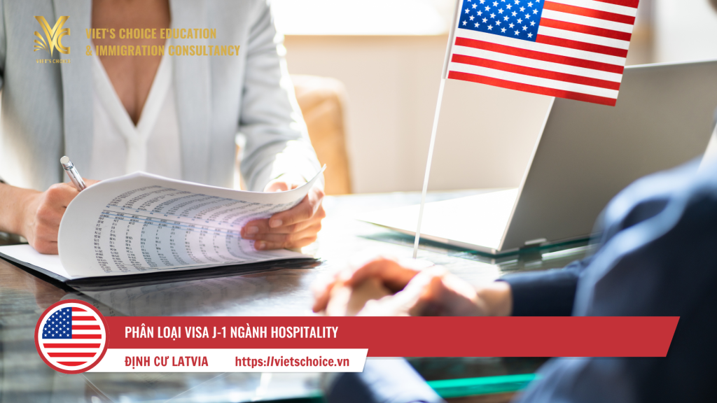 Phân loại Visa J-1 ngành Hospitality
