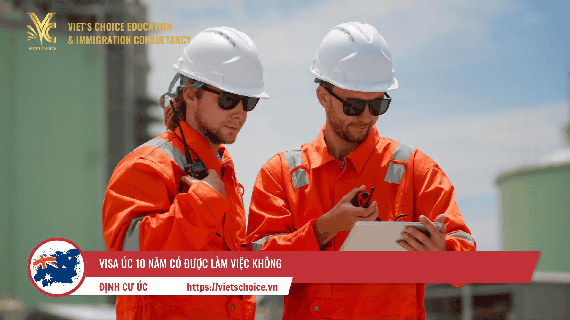 visa úc 10 năm có được làm việc không